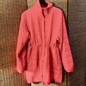 Free People Movement - Orange Packable Puffer jacket Size L NWT, NWB